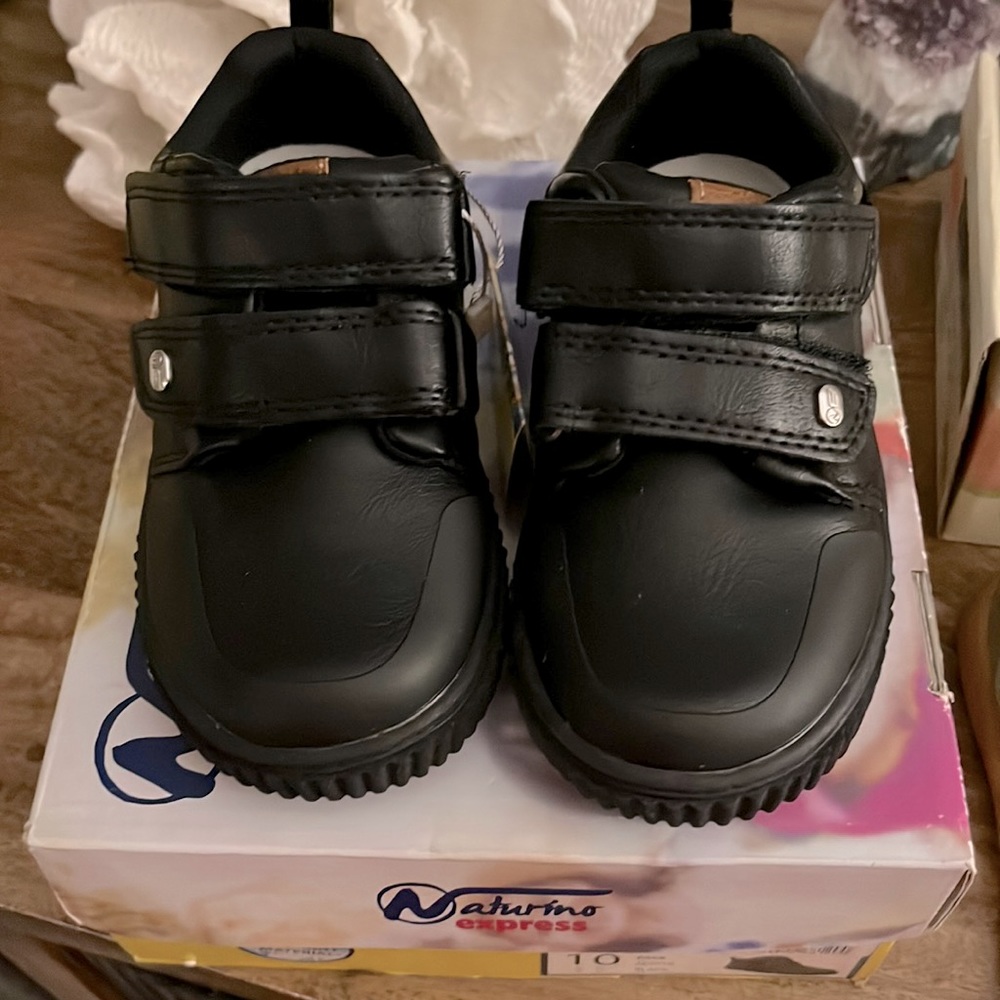 Naturino Express Kids Pace Boys Double Velcro Strap Shoe Fashion SneakerSize 10